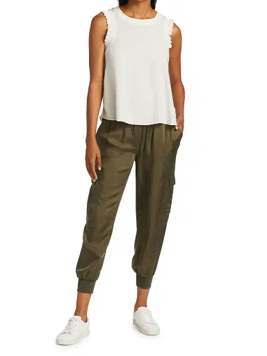 Cinq à Sept Women's Tous Les Jours Lenore Silk Tank - | Thumbnail 2 Cinq à Sept Women's Tous Les Jours Lenore Silk Tank - | Thumbnail 2
