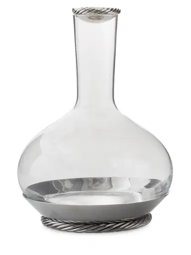 Michael Aram Twist Stainless Steel and Crystal Carafe | Thumbnail 1 Michael Aram Twist Stainless Steel and Crystal Carafe | Thumbnail 1