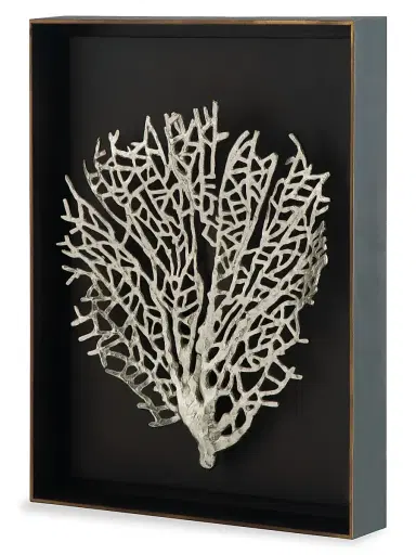 Michael Aram Special Editions Fan Coral Shadow Box Antique Nickel | Thumbnail 2 Michael Aram Special Editions Fan Coral Shadow Box Antique Nickel | Thumbnail 2