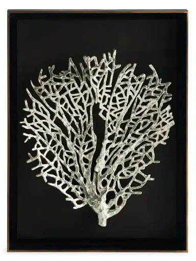 Michael Aram Special Editions Fan Coral Shadow Box Antique Nickel | Thumbnail 1 Michael Aram Special Editions Fan Coral Shadow Box Antique Nickel | Thumbnail 1