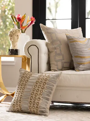 Lili Alessandra Peru Tiger Square Pillow | Thumbnail 4 Lili Alessandra Peru Tiger Square Pillow | Thumbnail 4