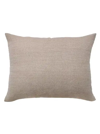Pom Pom at Home Athena Hand-Loomed Pillow - Natural - Size 20 x 20 | Thumbnail 2 Pom Pom at Home Athena Hand-Loomed Pillow - Natural - Size 20 x 20 | Thumbnail 2