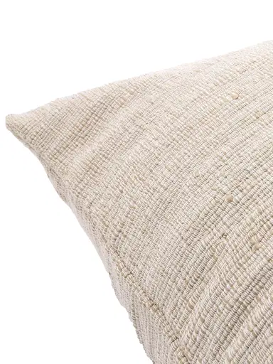 Pom Pom at Home Athena Hand-Loomed Pillow - Natural - Size 20 x 20 | Thumbnail 3 Pom Pom at Home Athena Hand-Loomed Pillow - Natural - Size 20 x 20 | Thumbnail 3