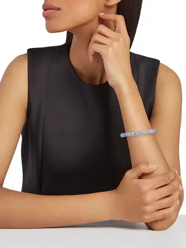 Jia Jia Women's 14K Yellow Gold & Blue Lace Agate Beaded Bracelet - Blue | Thumbnail 2 Jia Jia Women's 14K Yellow Gold & Blue Lace Agate Beaded Bracelet - Blue | Thumbnail 2