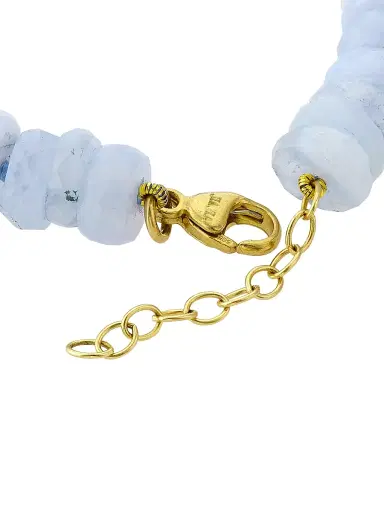 Jia Jia Women's 14K Yellow Gold & Blue Lace Agate Beaded Bracelet - Blue | Thumbnail 3 Jia Jia Women's 14K Yellow Gold & Blue Lace Agate Beaded Bracelet - Blue | Thumbnail 3