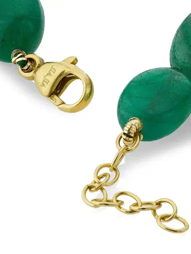 Jia Jia Women's Arizona 14K Yellow Gold & Emerald Quartz Beaded Bracelet - Green | Thumbnail 3 Jia Jia Women's Arizona 14K Yellow Gold & Emerald Quartz Beaded Bracelet - Green | Thumbnail 3