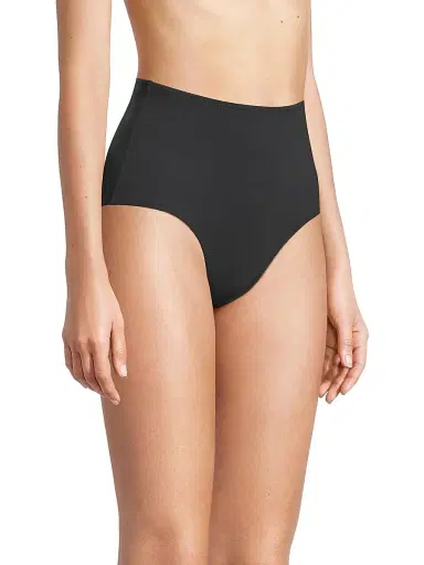 Change of Scenery Women's High-Waisted Bikini Bottom - Black | Thumbnail 4 Change of Scenery Women's High-Waisted Bikini Bottom - Black | Thumbnail 4