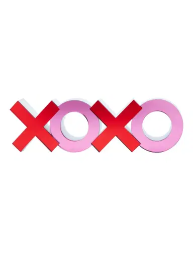 Tara Wilson Designs Xoxo Mirrored Decor - Mirrored | Thumbnail 2 Tara Wilson Designs Xoxo Mirrored Decor - Mirrored | Thumbnail 2
