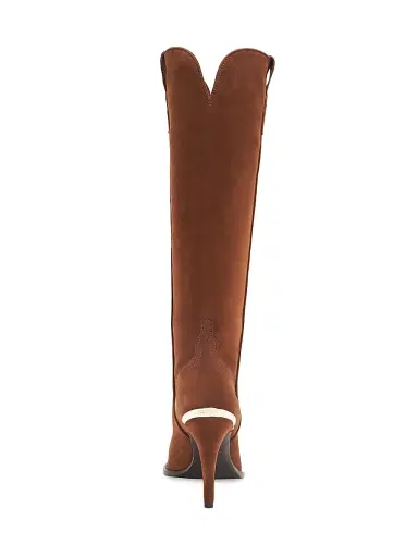 Partlow Women's Tania 80MM Suede Tall Boots - Cioccolato - Size 11.5 | Thumbnail 5 Partlow Women's Tania 80MM Suede Tall Boots - Cioccolato - Size 11.5 | Thumbnail 5