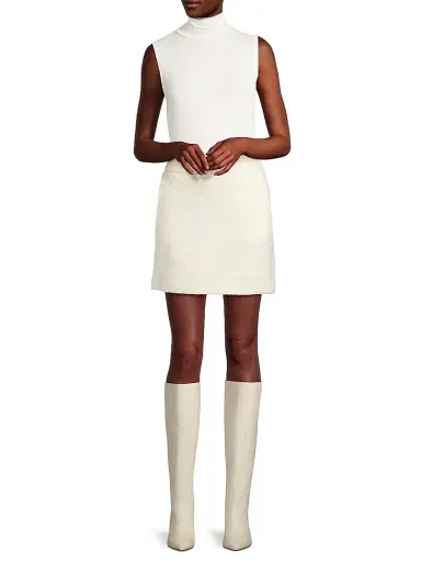 Toccin Women's Addison Wool-Blend Miniskirt - | Thumbnail 2 Toccin Women's Addison Wool-Blend Miniskirt - | Thumbnail 2