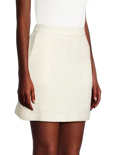 Toccin Women's Addison Wool-Blend Miniskirt - | Thumbnail 4 Toccin Women's Addison Wool-Blend Miniskirt - | Thumbnail 4
