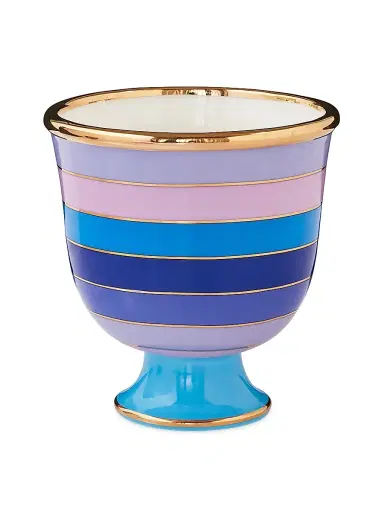 Jonathan Adler Scala Pedestal Bowl - Blue Purple | Thumbnail 2 Jonathan Adler Scala Pedestal Bowl - Blue Purple | Thumbnail 2