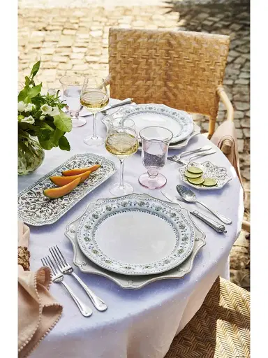 Juliska Villa Seville Dinner Plate - Chambray | Thumbnail 3 Juliska Villa Seville Dinner Plate - Chambray | Thumbnail 3