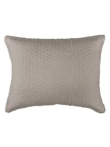 Lili Alessandra Dawn Diamond Quilted Pillow - Natural King | Thumbnail 1 Lili Alessandra Dawn Diamond Quilted Pillow - Natural King | Thumbnail 1