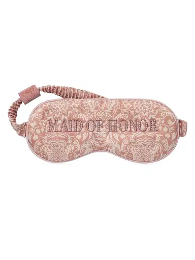slip Women's Bride Silk Sleep Mask - Maid Of Honor | Thumbnail 2 slip Women's Bride Silk Sleep Mask - Maid Of Honor | Thumbnail 2