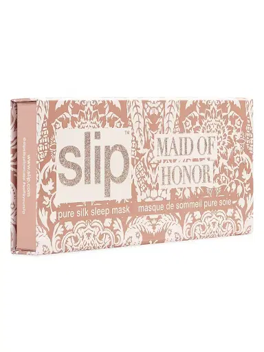 slip Women's Bride Silk Sleep Mask - Maid Of Honor | Thumbnail 4 slip Women's Bride Silk Sleep Mask - Maid Of Honor | Thumbnail 4