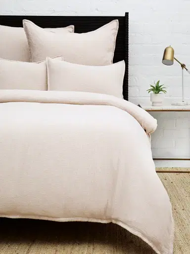 Pom Pom at Home Waverly Duvet Cover Set - Blush Queen | Thumbnail 4 Pom Pom at Home Waverly Duvet Cover Set - Blush Queen | Thumbnail 4