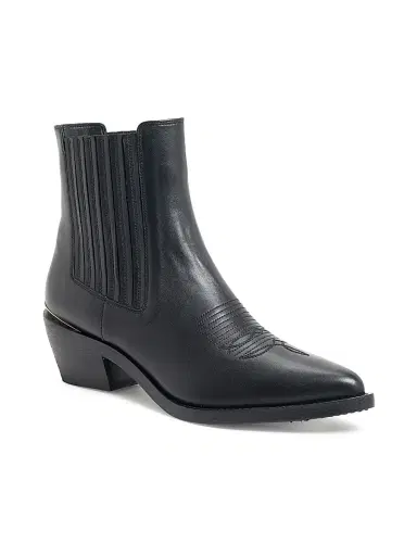 Partlow Women's 55MM Loulou Suede Ankle Boots - Nero - Size 5.5 | Thumbnail 2 Partlow Women's 55MM Loulou Suede Ankle Boots - Nero - Size 5.5 | Thumbnail 2