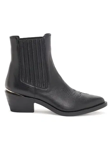 Partlow Women's 55MM Loulou Suede Ankle Boots - Nero - Size 5.5 | Thumbnail 1 Partlow Women's 55MM Loulou Suede Ankle Boots - Nero - Size 5.5 | Thumbnail 1