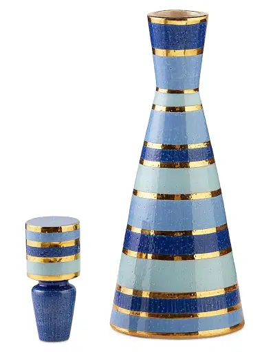 Jonathan Adler Chroma Stoneware Decanter - Blue Small | Thumbnail 2 Jonathan Adler Chroma Stoneware Decanter - Blue Small | Thumbnail 2
