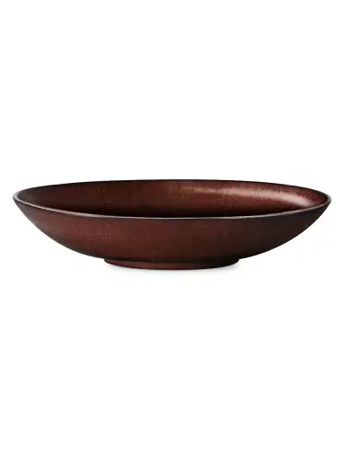 L'Objet Terra Leather Bread & Butter Plate - Wine 13'' | Thumbnail 2 L'Objet Terra Leather Bread & Butter Plate - Wine 13'' | Thumbnail 2