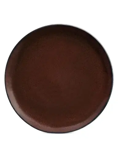 L'Objet Terra Leather Bread & Butter Plate - Wine 13'' | Thumbnail 1 L'Objet Terra Leather Bread & Butter Plate - Wine 13'' | Thumbnail 1