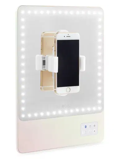 Riki Loves Riki By Glamcor Women's Riki Skinny 5X Magnify Mirror - Iridescent | Thumbnail 2 Riki Loves Riki By Glamcor Women's Riki Skinny 5X Magnify Mirror - Iridescent | Thumbnail 2