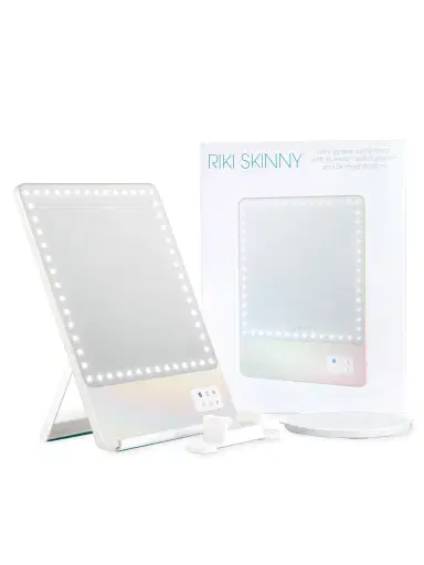 Riki Loves Riki By Glamcor Women's Riki Skinny 5X Magnify Mirror - Iridescent | Thumbnail 6 Riki Loves Riki By Glamcor Women's Riki Skinny 5X Magnify Mirror - Iridescent | Thumbnail 6