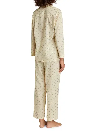 Pour Les Femmes Women's Long Horn Cotton Pajamas - Long Horn - Size XL | Thumbnail 5 Pour Les Femmes Women's Long Horn Cotton Pajamas - Long Horn - Size XL | Thumbnail 5