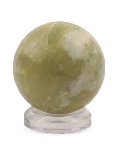 Jia Jia Serpentine Sphere - Green | Thumbnail 2 Jia Jia Serpentine Sphere - Green | Thumbnail 2