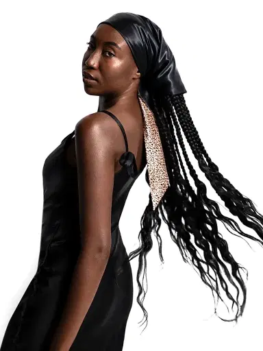 Slip Women's Pure Silk Hair Wrap | Thumbnail 8 Slip Women's Pure Silk Hair Wrap | Thumbnail 8