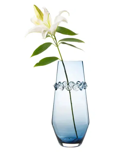 Juliska Ophelia Glass Vase - Blue | Thumbnail 1 Juliska Ophelia Glass Vase - Blue | Thumbnail 1
