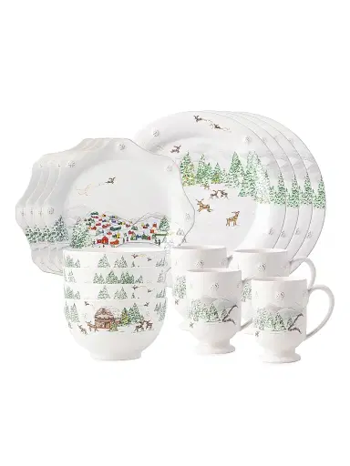 Juliska Berry & Thread North Pole 16-Piece Place Setting | Thumbnail 1 Juliska Berry & Thread North Pole 16-Piece Place Setting | Thumbnail 1