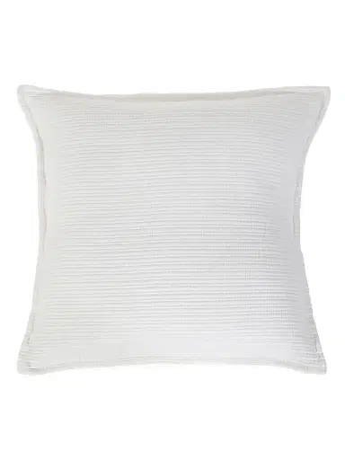 Pom Pom at Home Chatham Linen Euro Sham - Natural - Size Queen | Thumbnail 1 Pom Pom at Home Chatham Linen Euro Sham - Natural - Size Queen | Thumbnail 1