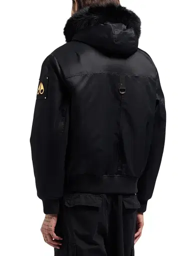 Moose Knuckles Men's Denali Gold Bomber Jacket - Black - Size XXL | Thumbnail 5 Moose Knuckles Men's Denali Gold Bomber Jacket - Black - Size XXL | Thumbnail 5