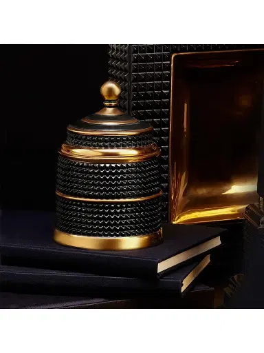 L'Objet Bibliothèque Or Pink Champagne Scented Candle | Thumbnail 2 L'Objet Bibliothèque Or Pink Champagne Scented Candle | Thumbnail 2