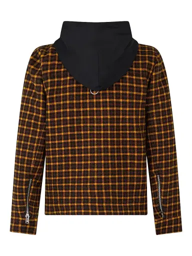 Moose Knuckles Men's Snowdon Layered Shirt Jacket - Sunrise Check | Thumbnail 3 Moose Knuckles Men's Snowdon Layered Shirt Jacket - Sunrise Check | Thumbnail 3