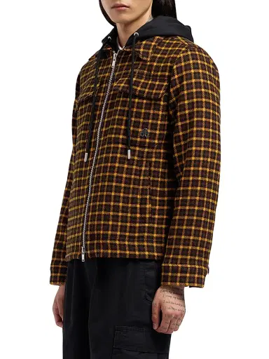 Moose Knuckles Men's Snowdon Layered Shirt Jacket - Sunrise Check | Thumbnail 5 Moose Knuckles Men's Snowdon Layered Shirt Jacket - Sunrise Check | Thumbnail 5