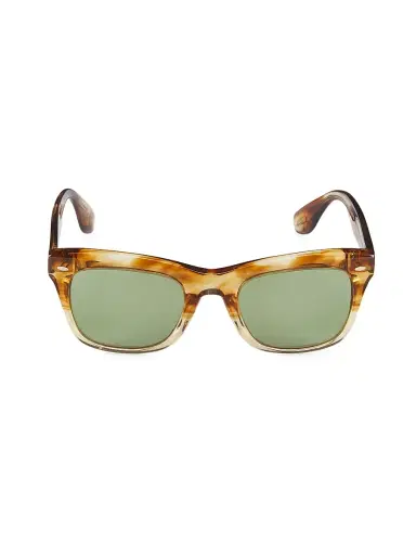 Brunello Cucinelli & Oliver Peoples Men's Oliver Peoples X Brunello Cucinelli Mr. Brunello 50MM Pillow Sunglasses | Thumbnail 1 Brunello Cucinelli & Oliver Peoples Men's Oliver Peoples X Brunello Cucinelli Mr. Brunello 50MM Pillow Sunglasses | Thumbnail 1