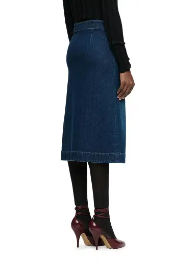 CALLAS MILANO Women's Fernanda Stretch Denim Skirt | Thumbnail 5 CALLAS MILANO Women's Fernanda Stretch Denim Skirt | Thumbnail 5