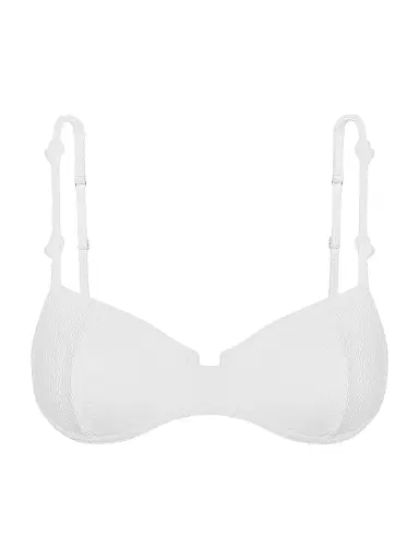 ViX by Paula Hermanny Women's Firenze Edie Nissi Bikini Top - White | Thumbnail 1 ViX by Paula Hermanny Women's Firenze Edie Nissi Bikini Top - White | Thumbnail 1