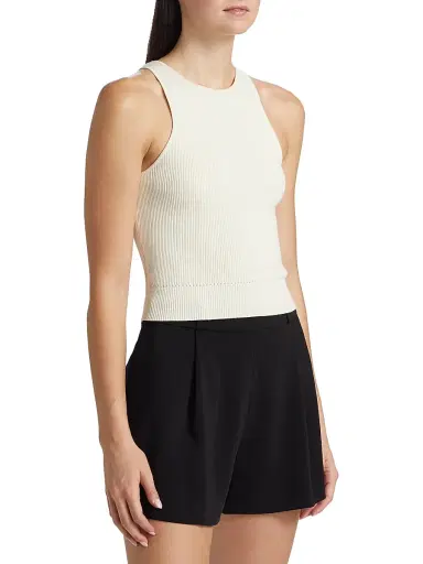 Toccin Women's Avery Rib-Knit Racer Tank - | Thumbnail 4 Toccin Women's Avery Rib-Knit Racer Tank - | Thumbnail 4