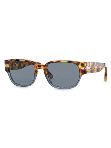 PERSOL Men's 49MM Square Sunglasses - Brown Tortoise | Thumbnail 1 PERSOL Men's 49MM Square Sunglasses - Brown Tortoise | Thumbnail 1