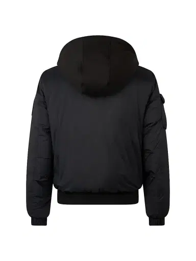 Moose Knuckles Men's Bruce Bomber Jacket - Black | Thumbnail 2 Moose Knuckles Men's Bruce Bomber Jacket - Black | Thumbnail 2