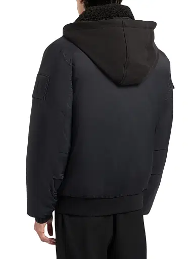 Moose Knuckles Men's Bruce Bomber Jacket - Black | Thumbnail 6 Moose Knuckles Men's Bruce Bomber Jacket - Black | Thumbnail 6