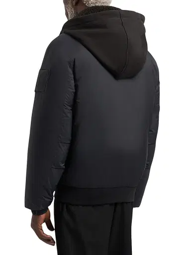 Moose Knuckles Men's Bruce Bomber Jacket - Black | Thumbnail 7 Moose Knuckles Men's Bruce Bomber Jacket - Black | Thumbnail 7