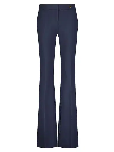 Callas Milano Women's Jules - Stretch Jersey Fit And Flare Pants - Indigo Blue | Thumbnail 1 Callas Milano Women's Jules - Stretch Jersey Fit And Flare Pants - Indigo Blue | Thumbnail 1