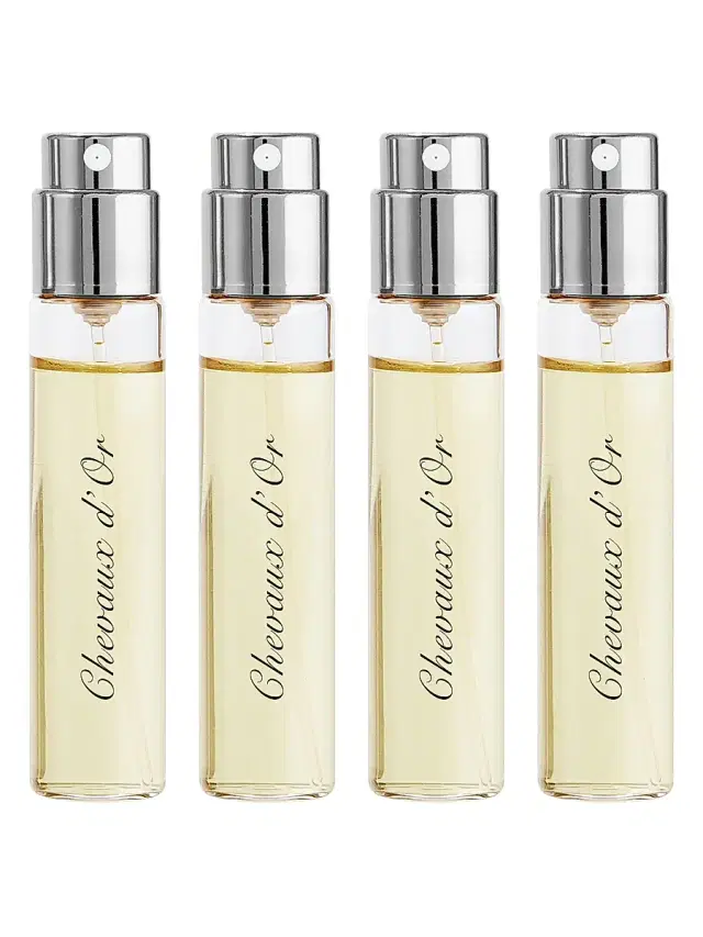 Women's Or Chevaux d'Or 4-Piece Travel Spray Refill Set Women's Or Chevaux d'Or 4-Piece Travel Spray Refill Set