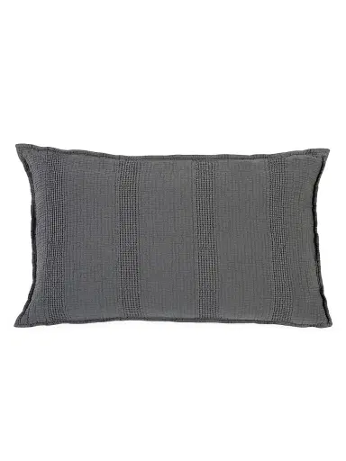 Pom Pom at Home Nantucket Sham - Midnight - Size King | Thumbnail 4 Pom Pom at Home Nantucket Sham - Midnight - Size King | Thumbnail 4