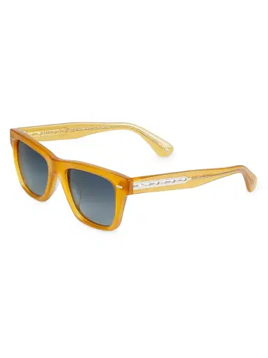 Oliver Peoples Women's Oliver Sun 51MM Square Sunglasses - Amber | Thumbnail 2 Oliver Peoples Women's Oliver Sun 51MM Square Sunglasses - Amber | Thumbnail 2